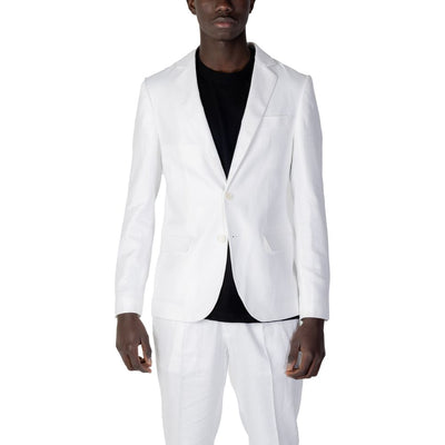 Antony Morato Weißer Leinenblazer