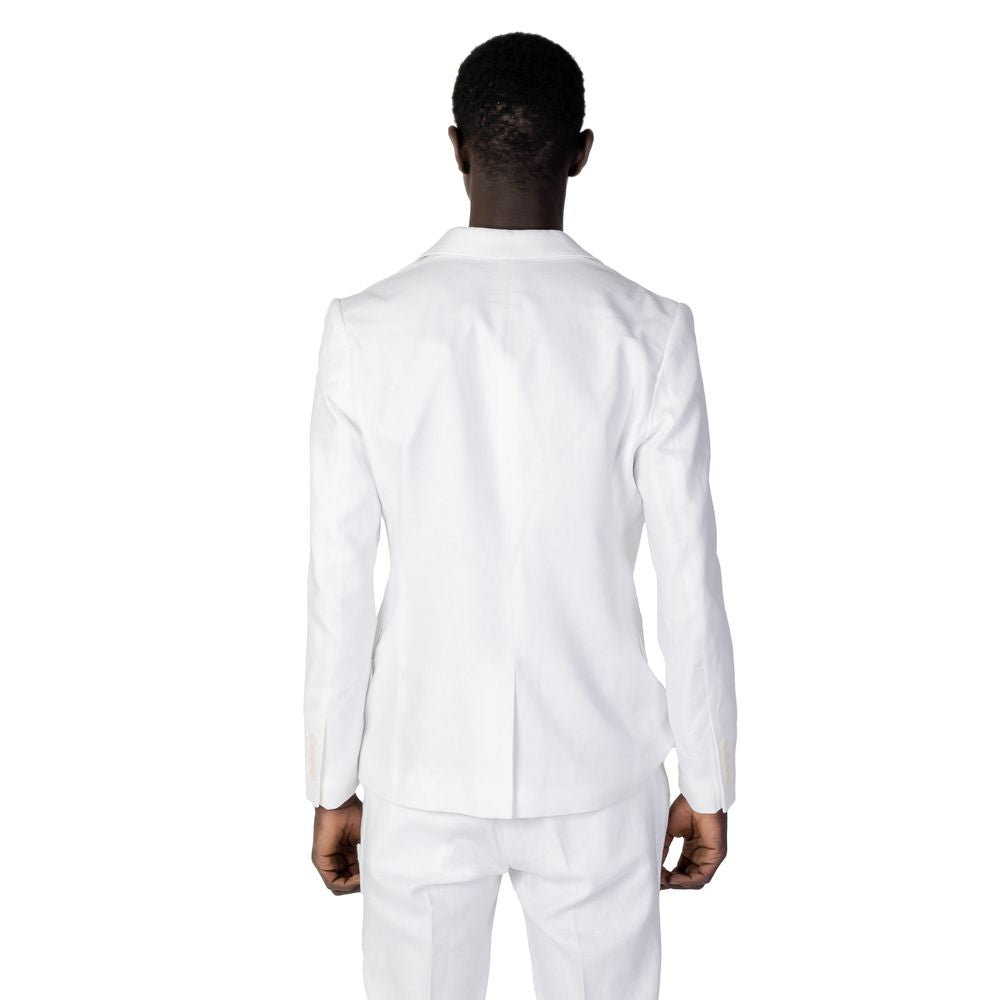 Antony Morato Weißer Leinenblazer
