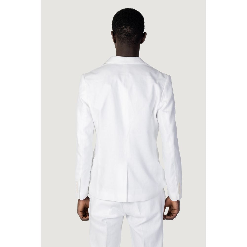 Antony Morato Weißer Leinenblazer