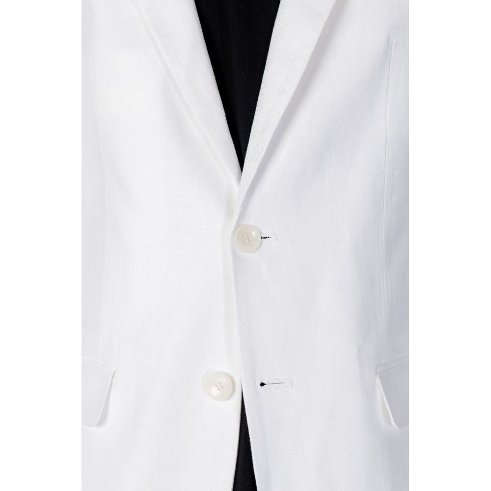 Antony Morato Weißer Leinenblazer