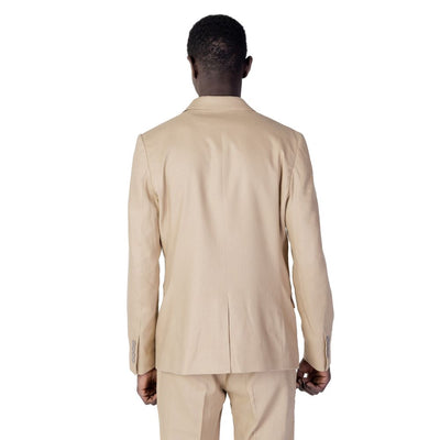 Antony Morato Beige Leinenblazer