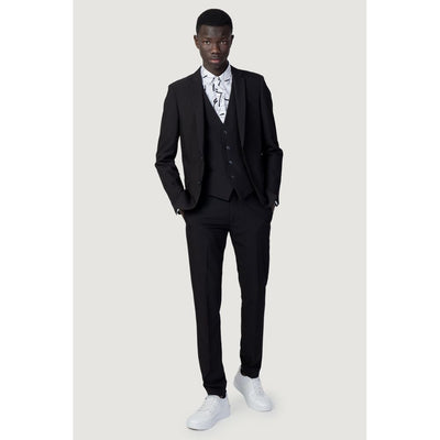 Antony Morato Schwarzer Polyester-Blazer