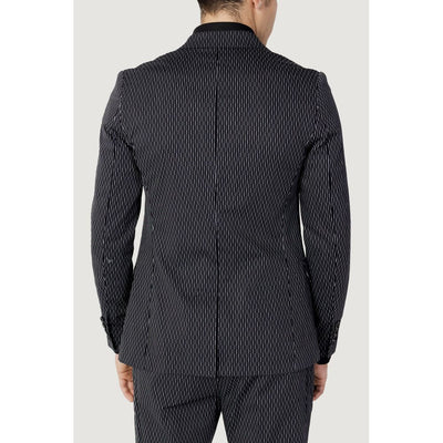 Antony Morato Schwarzer Baumwollblazer