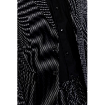 Antony Morato Schwarzer Baumwollblazer