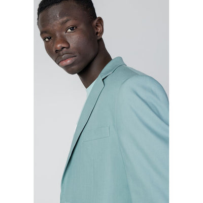 Antony Morato Grüner Tencel-Blazer