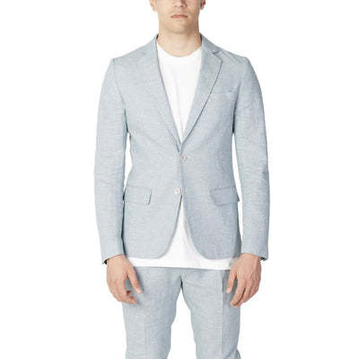 Antony Morato Grüner Leinenblazer