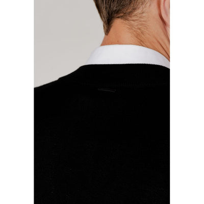 Antony Morato Schwarze Wollstrickjacke