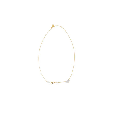 Alviero Martini Prima Classe Gold-Edelstahl-Halskette