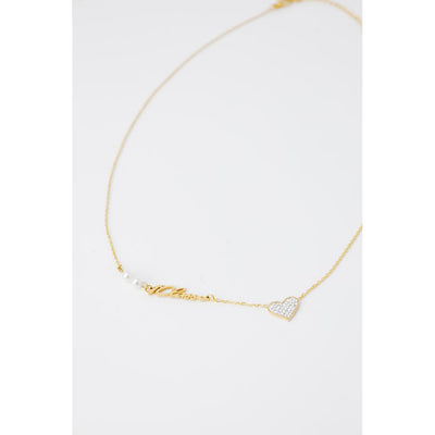 Alviero Martini Prima Classe Gold-Edelstahl-Halskette