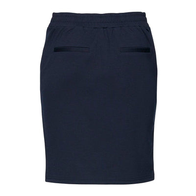 ICHI Blauer Polyester Mini