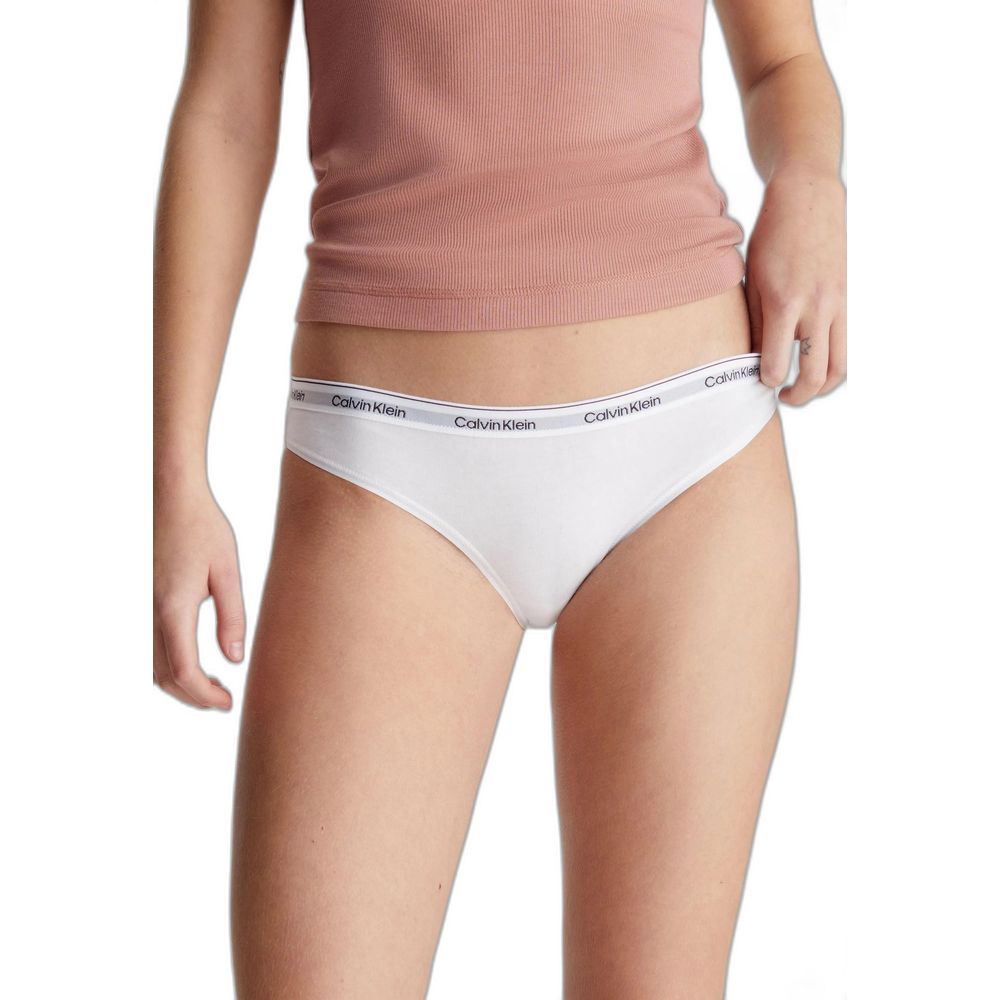 Calvin Klein Underwear Weißes Baumwollhöschen