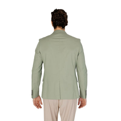 Antony Morato Grüner Baumwollblazer