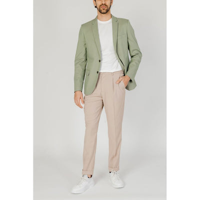 Antony Morato Grüner Baumwollblazer