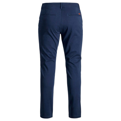 Jack Jones Blaue Baumwoll-Skinny-Hose