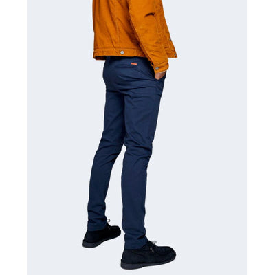 Jack Jones Blaue Baumwoll-Skinny-Hose