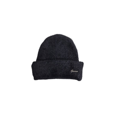 Guess Schwarze Baumwollmützen Baseballmütze