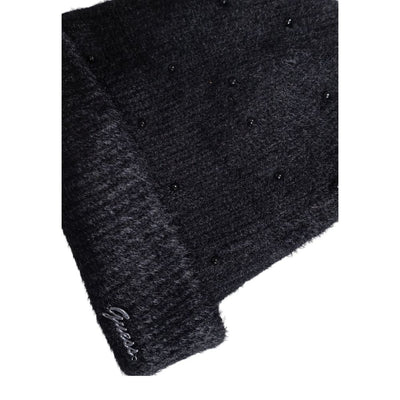 Guess Schwarze Baumwollmützen Baseballmütze