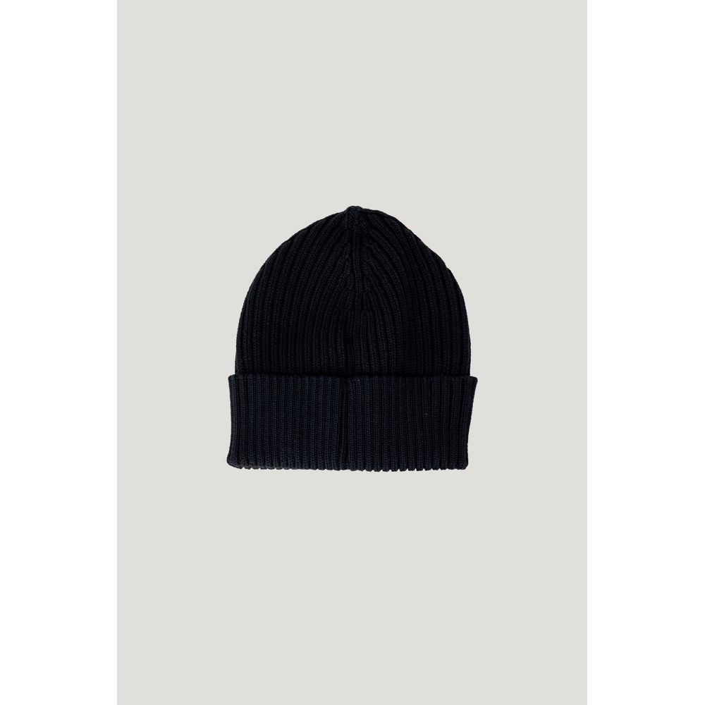 Calvin Klein Jeans Schwarze Wollmützen Baseballmütze