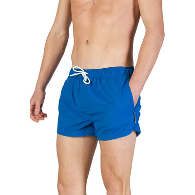 Hamaki-Ho Blaue Polyester-Badeshorts