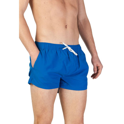 Hamaki-Ho Blaue Polyester-Badeshorts