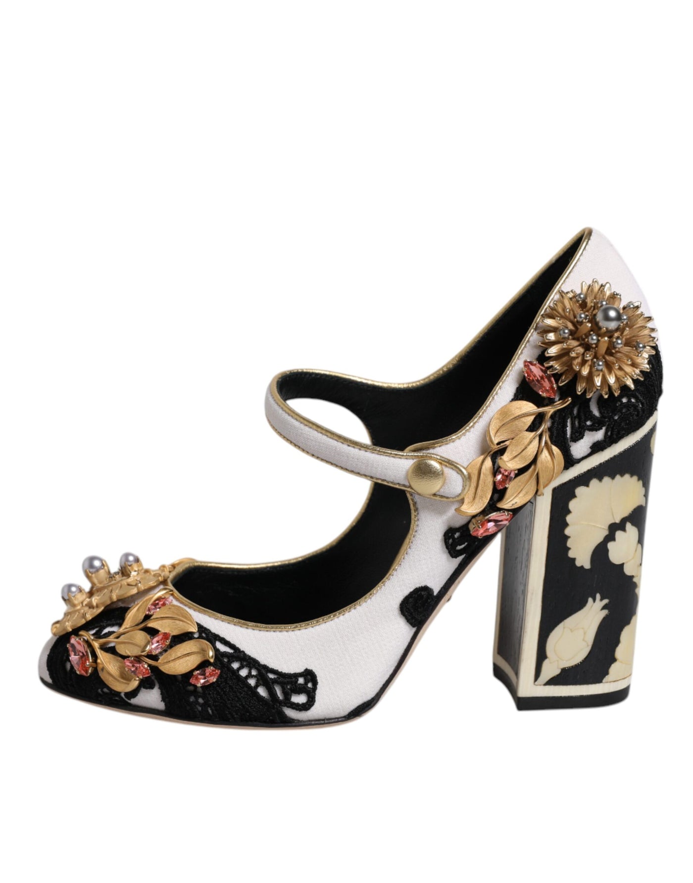 Dolce & Gabbana Multicolor verschönerte Absätze Pumps Schuhe