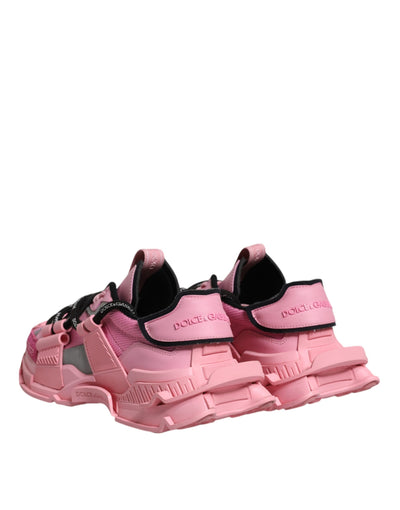 Dolce & Gabbana Rosa Low Top Space Frauen Turnschuhe Schuhe