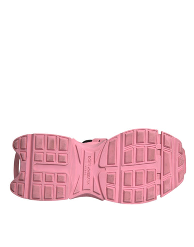 Dolce & Gabbana Rosa Low Top Space Frauen Turnschuhe Schuhe