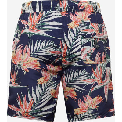 Superdry Blaue Polyester-Badeshorts
