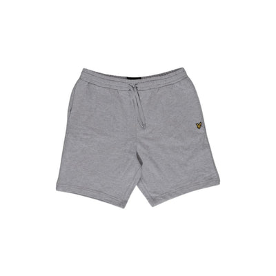 Lyle & Scott Graue Baumwoll-Bermudas