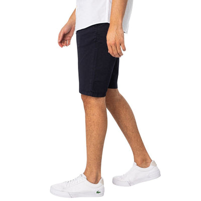 Lyle & Scott Blaue Baumwoll-Bermudas