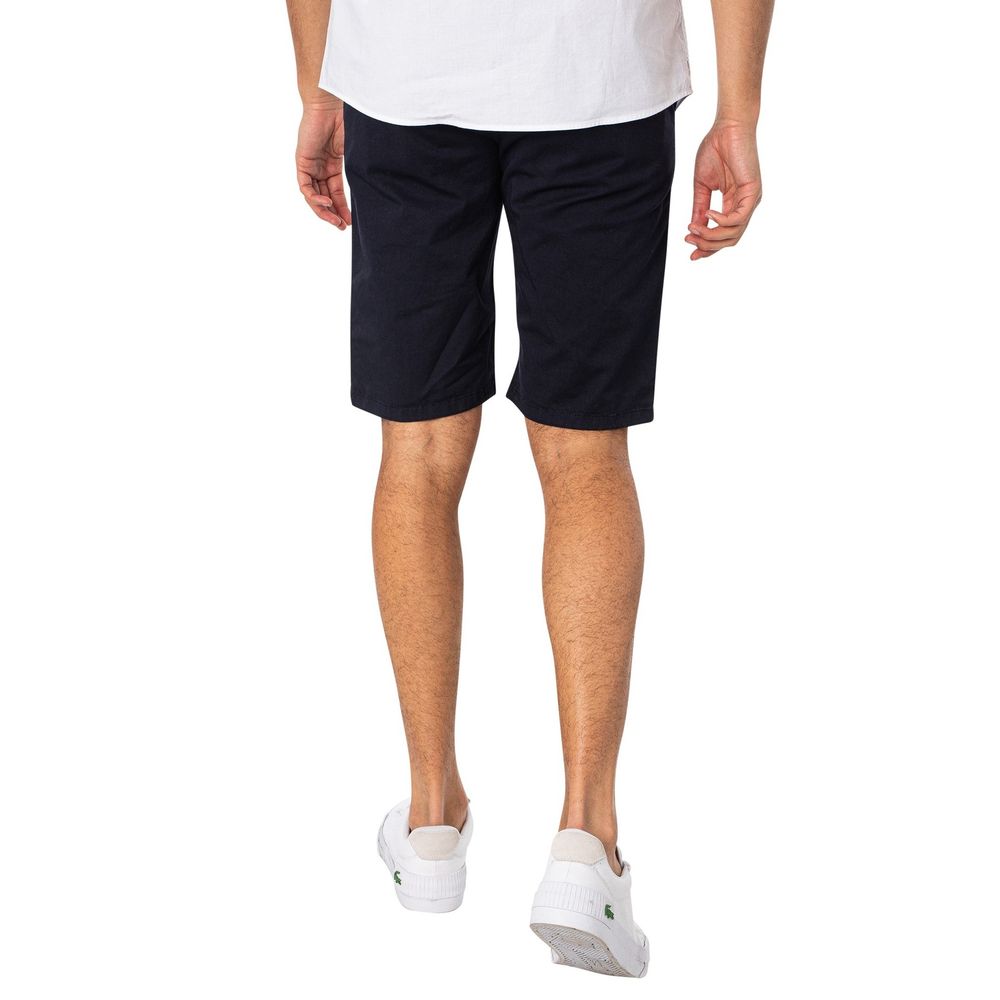 Lyle & Scott Blaue Baumwoll-Bermudas