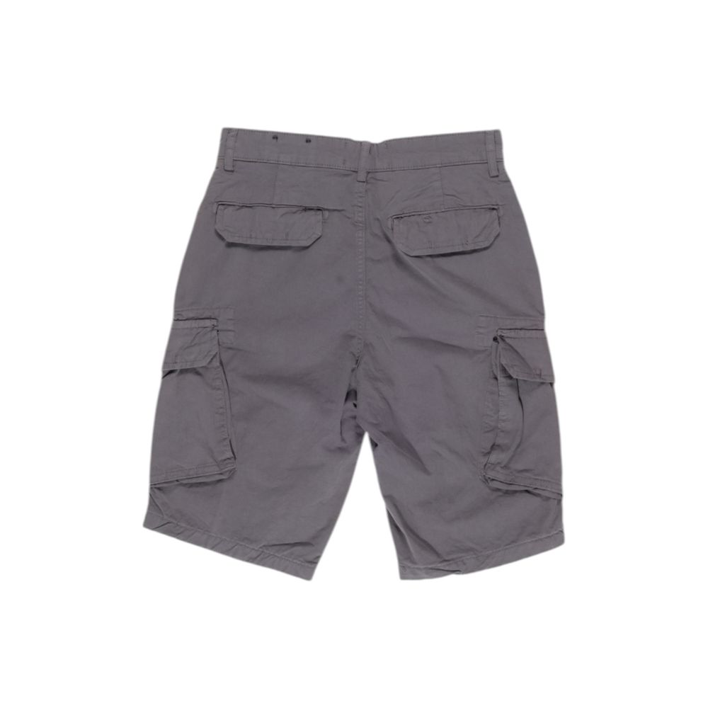 Lyle & Scott Graue Baumwoll-Bermudas