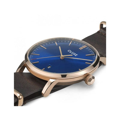 Cluse Braune Lederuhr