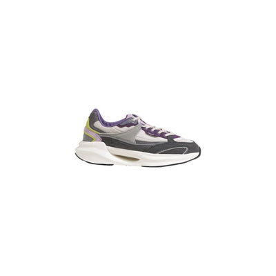D.A.T.E Grauer Stoff Sneaker