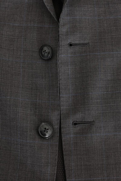 Dolce & Gabbana Graue Wolle MARTINI Schlanker Blazer