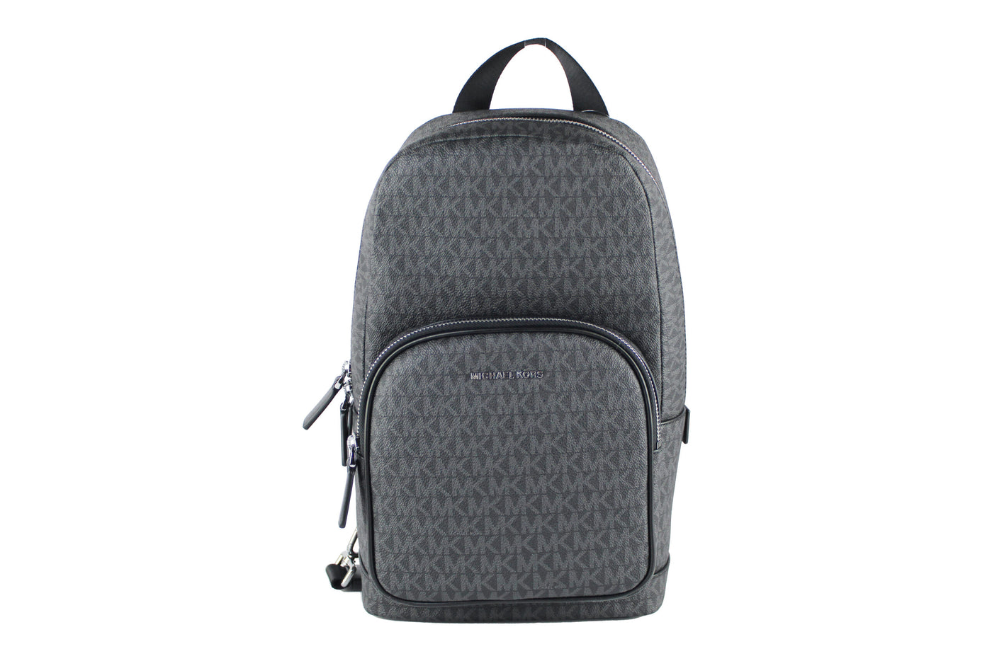 Michael Kors Cooper Medium Schwarz Signature PVC Sling Backpack