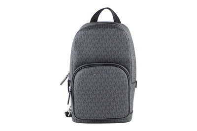 Michael Kors Cooper Medium Schwarz Signature PVC Sling Backpack