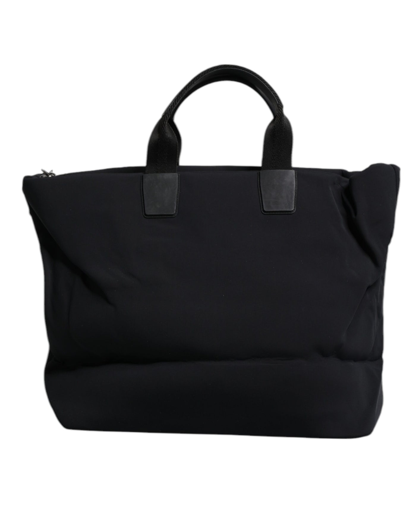 Dolce & Gabbana Schwarzer Canvas DG Logo Frauen Shopping Hand Tote Bag