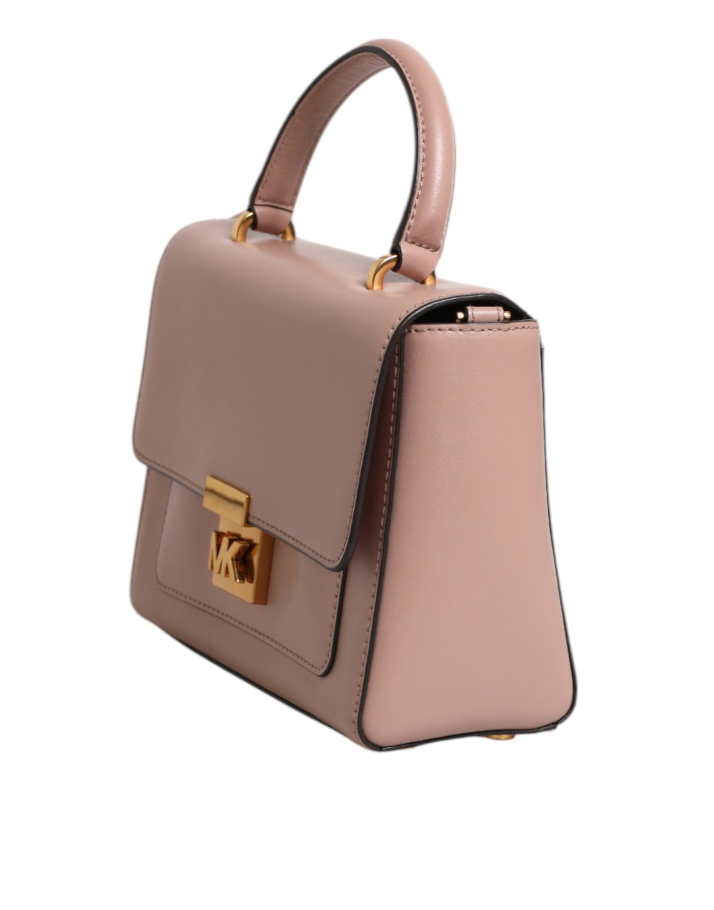 Michael Kors Rosa Leder Logo-Plakette Crossbody MINDY Satchel Tasche
