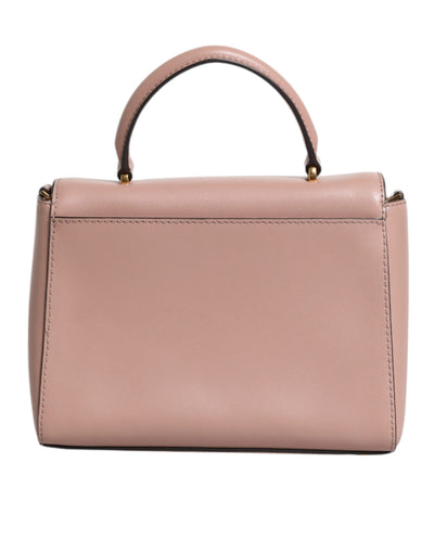 Michael Kors Rosa Leder Logo-Plakette Crossbody MINDY Satchel Tasche