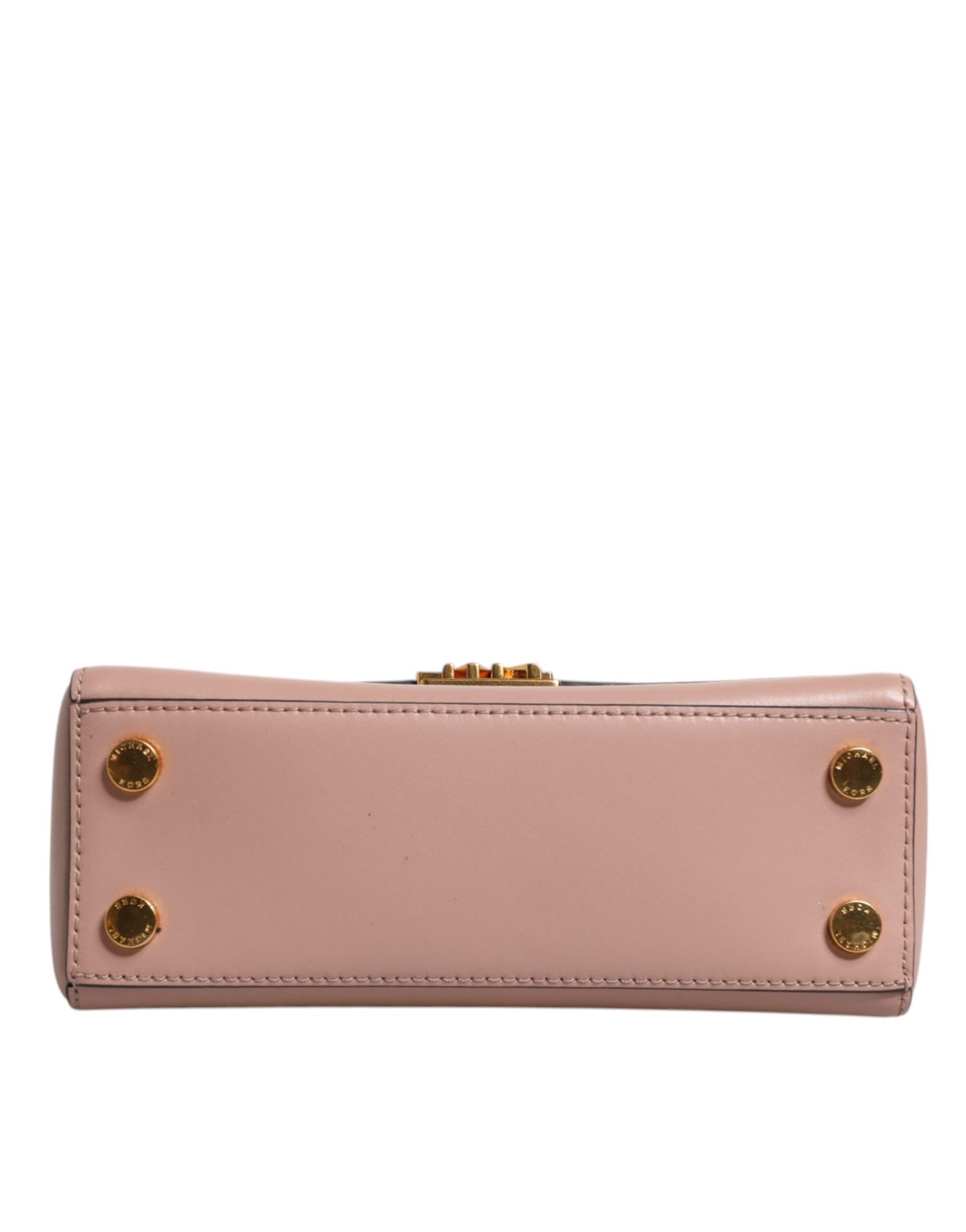 Michael Kors Rosa Leder Logo-Plakette Crossbody MINDY Satchel Tasche