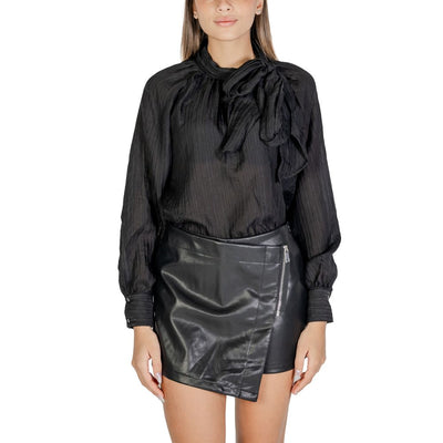 Jacqueline De Yong Schwarze Polyester-Bluse
