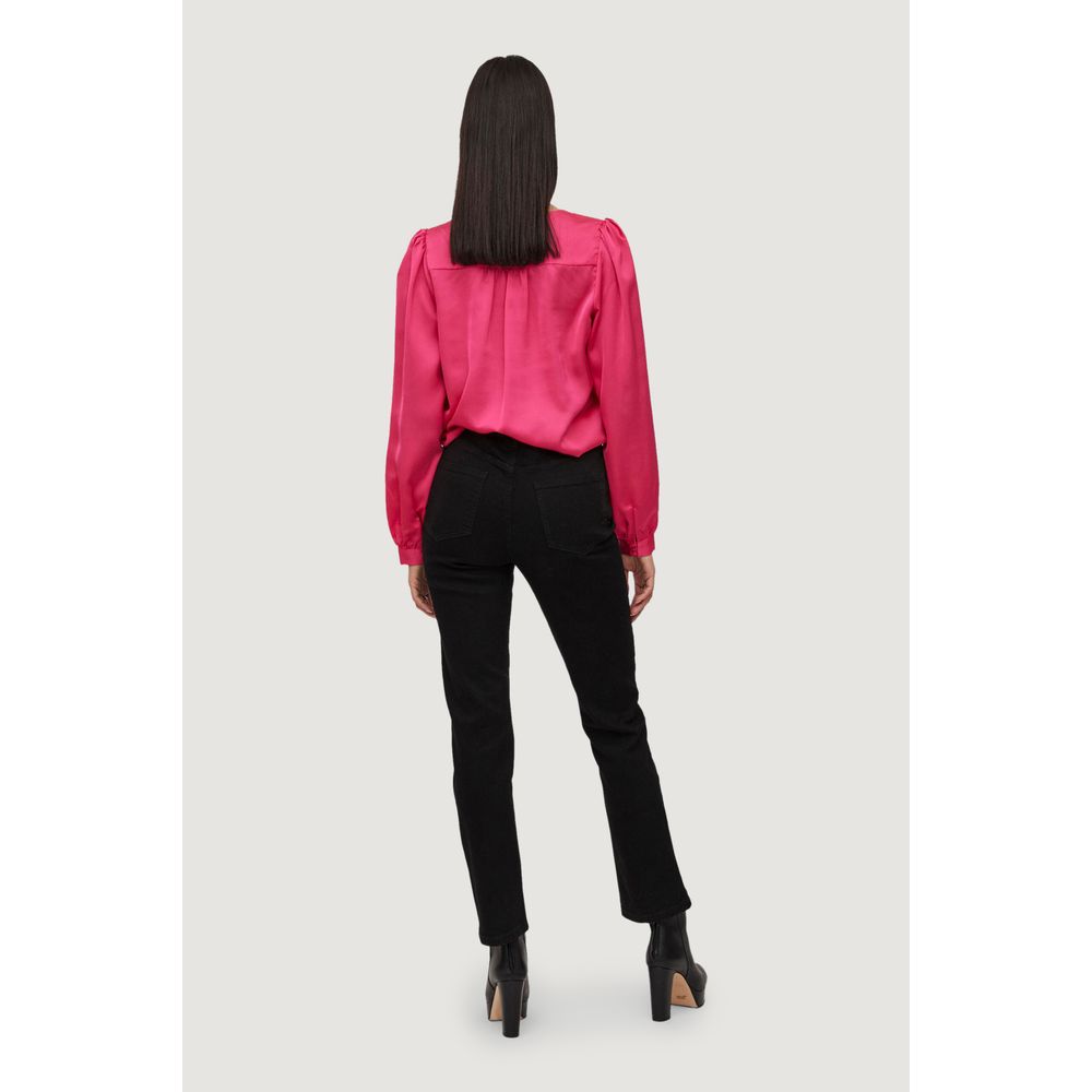 Vila Clothes Rosa Polyester-Bluse