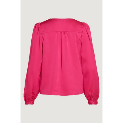 Vila Clothes Rosa Polyester-Bluse