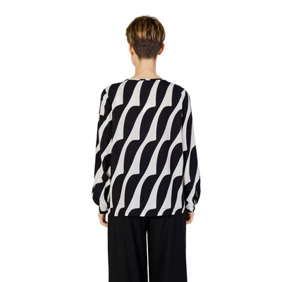 Street One Schwarze Viskosebluse