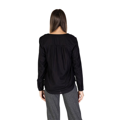 Street One Schwarze Viskosebluse