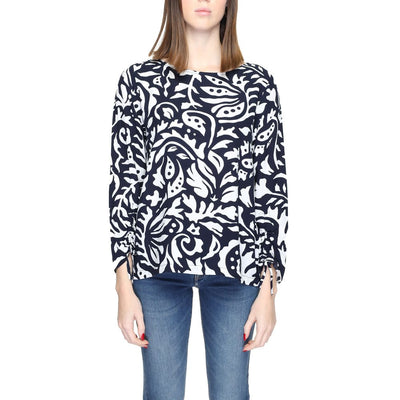 Street One Blaue Viskose-Bluse