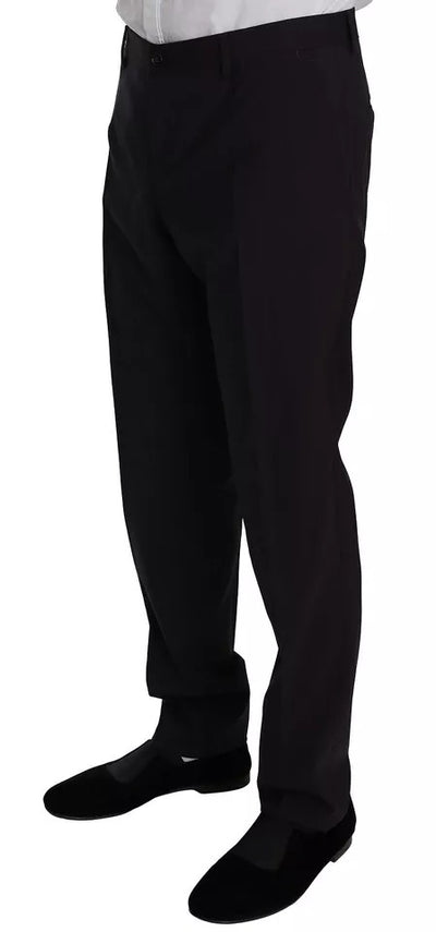Dolce & Gabbana Lila MARTINI Wolle Stretch 2 Stück Anzug