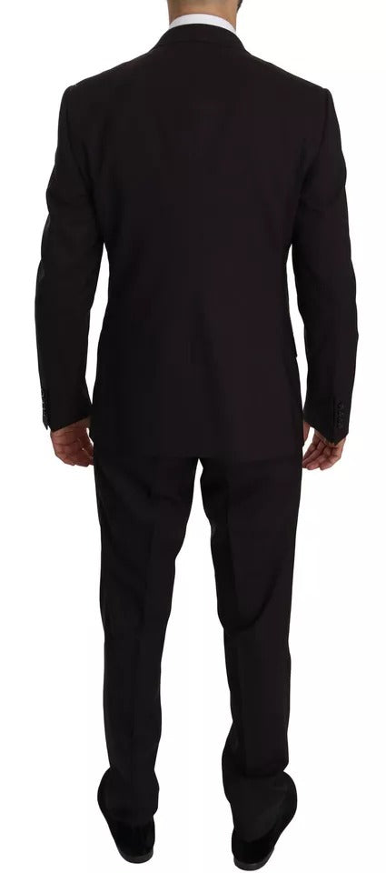 Dolce & Gabbana Lila MARTINI Wolle Stretch 2 Stück Anzug