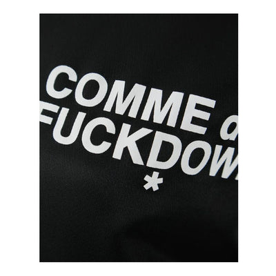 Comme Des Fuckdown Schwarze Nylon Jacken & Mantel